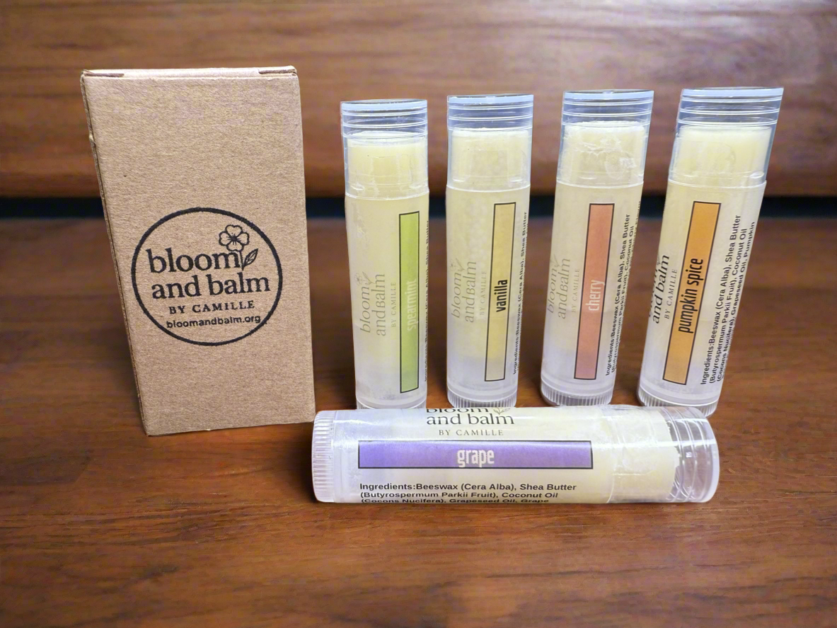 Grape Flavor Natural Lip Balm
